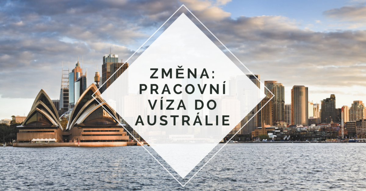 Jak získat pracovní vízum do Austrálie?